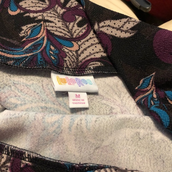 Paisley LuLaRoe Cassie Skirt - Picture 3 of 4